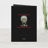 Gevoel van Humor Vaderdag Kaart (Achterkant)