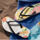 Gevoel van spritueel | Citrus Bachelorette weekend Teenslippers