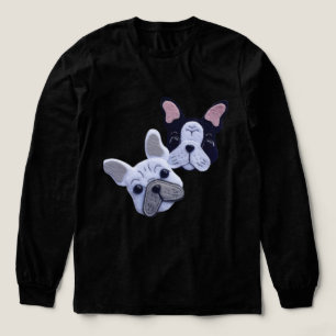 Gevoeld Hondenmasker Bulldog Tri-Blend Shirt
