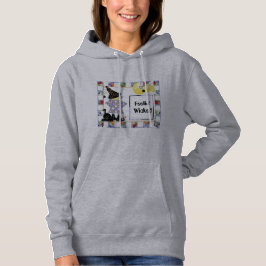 Gevoelende goddeloze heks hoodie