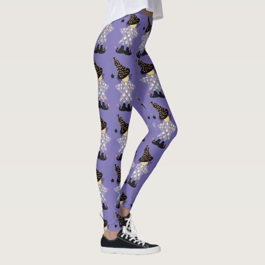 Gevoelende goddeloze heks leggings (Rechts)