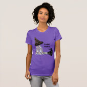 Gevoelende goddeloze heks t-shirt (Voorkant volledig)