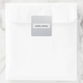 Gevoelens Aansprakelijkheid UI Sticker Financiële  (Tas)