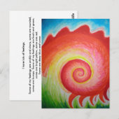 gevoelens briefkaart (Voorkant / Achterkant)