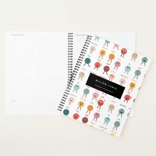 Gevoelens Emoties Gezichten Grafiek School Counsel Planner (Display)