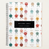 Gevoelens Emoties Gezichten Grafiek School Counsel Planner (Voorkant)
