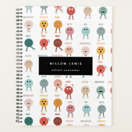 Gevoelens Emoties Gezichten Grafiek School Counsel Planner