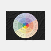 Gevoelens Wiel Geestelijke Gezondheid Mensen met D Fleece Deken (Voorkant (Horizontaal))