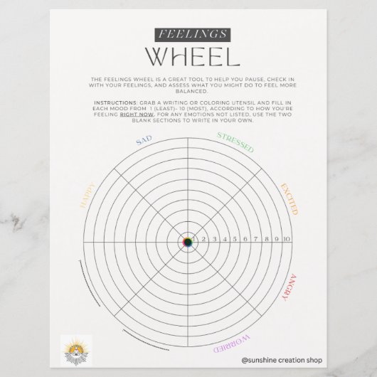 Gevoelens Wiel I (Voorkant)