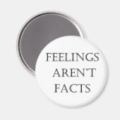 Gevoelens zijn geen feiten magneet (Voorkant / Achterkant)
