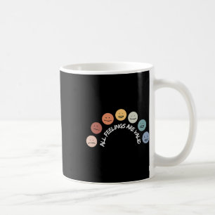 Gevoelens zijn valide mentale gezondheidsbewustzij koffiemok