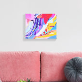 Gevoelens zijn wild geworden canvas afdruk (Insitu (Woonkamer))