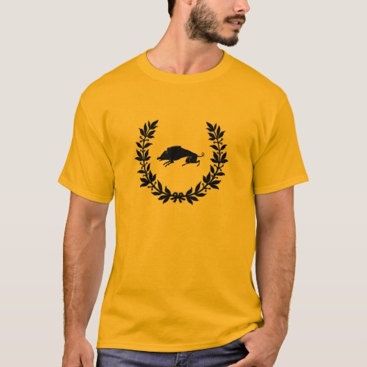 Gevoelig als een boer tussen de armen t-shirt (Voorkant)