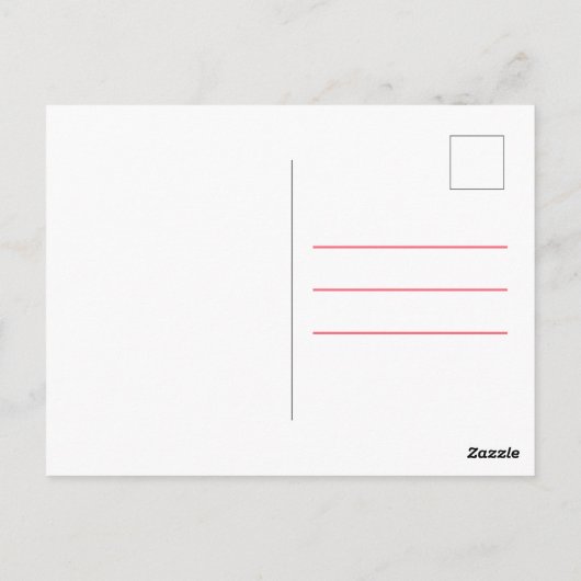 Gevoelig Briefkaart (Achterkant)