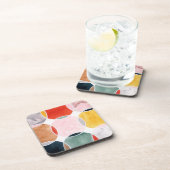 Gevoelig - cirkelpatroon bier onderzetter (Rechterzijde)