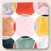 Gevoelig - cirkelpatroon bier onderzetter (Voorkant)