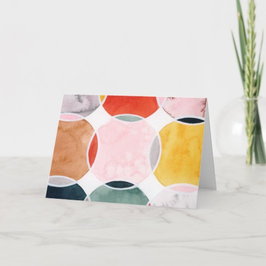 Gevoelig - Cirkelpatroon Kaart (Voorkant)