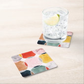 Gevoelig - cirkelpatroon kartonnen onderzetters (Insitu)