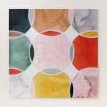 Gevoelig - cirkelpatroon legpuzzel<br><div class="desc">Sensical III van Grace Popp. Biedt cirkels met overlappende kleuren die een leuk en vrolijk ontwerp creëer.| 141949GG</div>