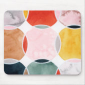 Gevoelig - cirkelpatroon muismat (Voorkant)