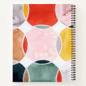 Gevoelig - cirkelpatroon notitieboek (Achterkant)