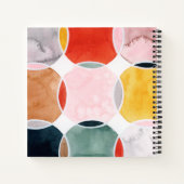 Gevoelig - cirkelpatroon notitieboek (Achterkant)