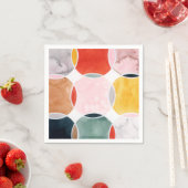 Gevoelig - cirkelpatroon servet (Insitu)