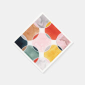 Gevoelig - cirkelpatroon servet (Hoek)