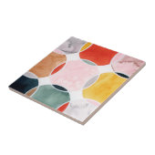 Gevoelig - cirkelpatroon tegeltje (Zijkant)