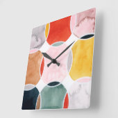 Gevoelig - cirkelpatroon vierkante klok (Hoek)