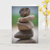 gevoelig ... denken aan jou kaart (Gele Bloem)