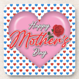 Gevoelig Elegant Moederdagontwerp Bier Onderzetter