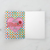 Gevoelig Elegant Moederdagontwerp Feestdagen Kaart (Binnen)