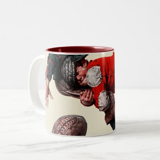 Gevoelig Tweekleurige Koffiemok (Voorkant links)