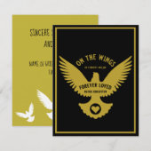 Gevoelig voor het liefhebben van sympathie Kaart (Voorkant / Achterkant)