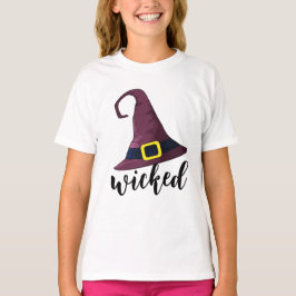 Gevoelig voor schaamte, heksen Pet, Fun Halloween T-shirt