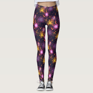 Gevoelig vuurwerk leggings