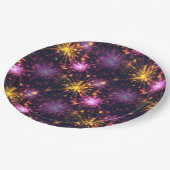 Gevoelig vuurwerk papieren bordje (Gekanteld)