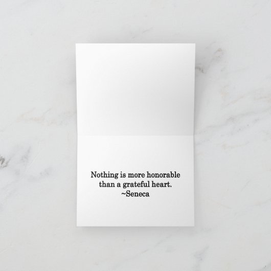 Gevoelige Bedankt (Binnen)