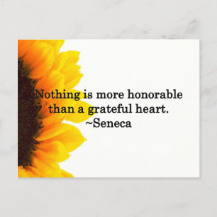 Gevoelige Bedankt Briefkaart