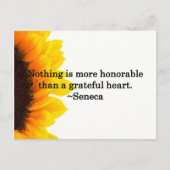 Gevoelige Bedankt Briefkaart (Voorkant)