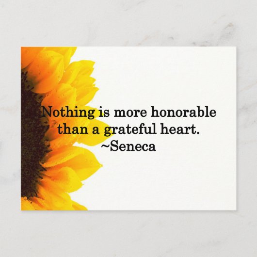 Gevoelige Bedankt Briefkaart (Voorkant)