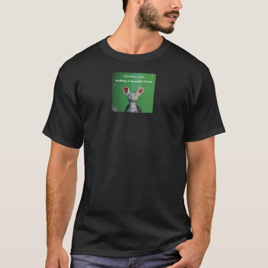Gevoelige Chaos die een prachtige wereld T - 1 lop T-shirt (Voorkant)
