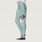  Gevoelige Dames - Skulls & Bronken Leggings (Links)