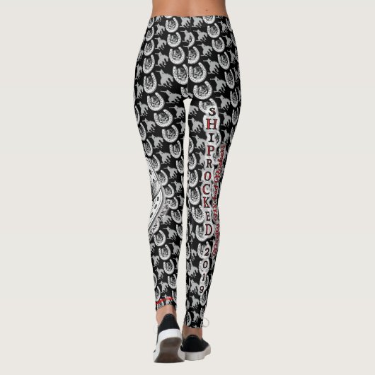  Gevoelige Dames - SR19 Skulls & Broncs Leggings (Achterkant)