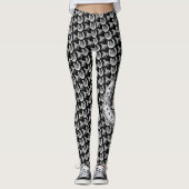  Gevoelige Dames - SR19 Skulls & Broncs Leggings (Voorkant)