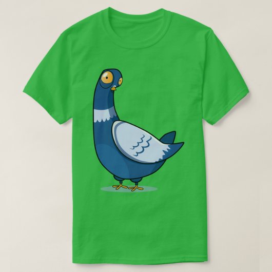 Gevoelige duif t-shirt (Design voorkant)