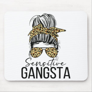 Gevoelige Gangsta Gangster Grappige Meme Uitspraak Muismat