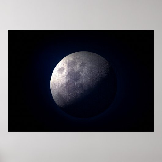 Gevoelige geometrie - De ventilator van het leven  Poster (Voorkant)