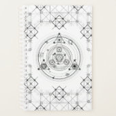 Gevoelige geometrie en geometrisch alchemisch patr planner (Voorkant)